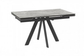 Стол раздвижной Jack-140, stone grey st cer/черный в Мегионе - megion.mebel-tymen.ru | фото