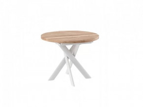 Стол раздвижной RONALDO-100, дуб каньон/белый в Мегионе - megion.mebel-tymen.ru | фото