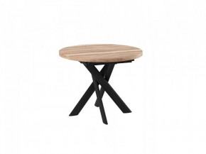 Стол раздвижной RONALDO-100, дуб каньон/черный в Мегионе - megion.mebel-tymen.ru | фото