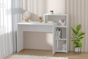 Стол с полкой, 1253 мм, белый Диал в Мегионе - megion.mebel-tymen.ru | фото