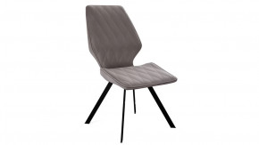 Стул «Матэо»  Черный муар, Микровелюр BRENDY Latte в Мегионе - megion.mebel-tymen.ru | фото