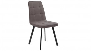 Стул «Рони»  Черный муар, Микровелюр BRENDY Latte в Мегионе - megion.mebel-tymen.ru | фото