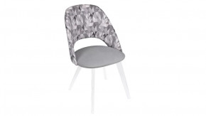 Стул Сириус тип 1 Белый матовый/тк. №123/тк.121 в Мегионе - megion.mebel-tymen.ru | фото