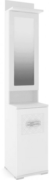 Тиффани прихожая М33 Тумба с зеркалом в Мегионе - megion.mebel-tymen.ru | фото