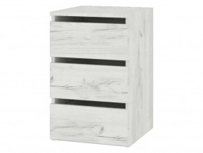 Тумба Кент-1 Секция-4 Дуб Крафт Белый в Мегионе - megion.mebel-tymen.ru | фото