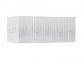 Тумба навесная №2 Оливия Белый/ Белый Глянец холодный в Мегионе - megion.mebel-tymen.ru | фото