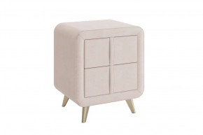 Тумба прикроватная Софи 2 крем (велюр) в Мегионе - megion.mebel-tymen.ru | фото