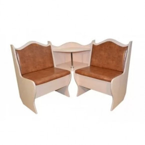 Угловая скамья Аленка-1 Дуб молочный в Мегионе - megion.mebel-tymen.ru | фото