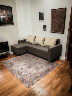 Угловой диван Шерри Савана Шоколад /Подушки  Нео Латте в Мегионе - megion.mebel-tymen.ru | фото