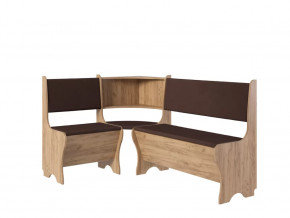 Угол Кухонный Комфорт дуб вотан/коричневый в Мегионе - megion.mebel-tymen.ru | фото