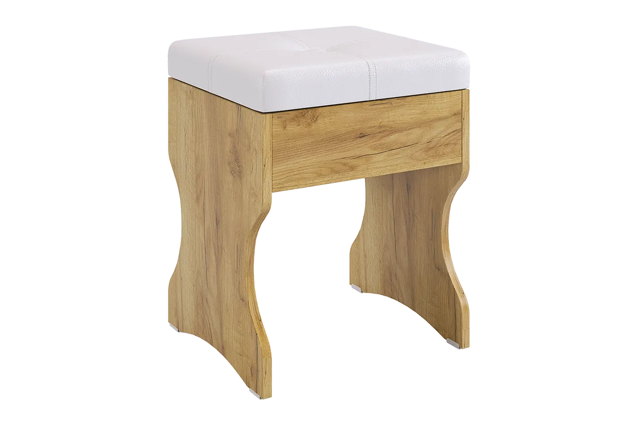 Пуф Виктория-1 дуб крафт золотой в Мегионе - megion.mebel-tymen.ru | фото