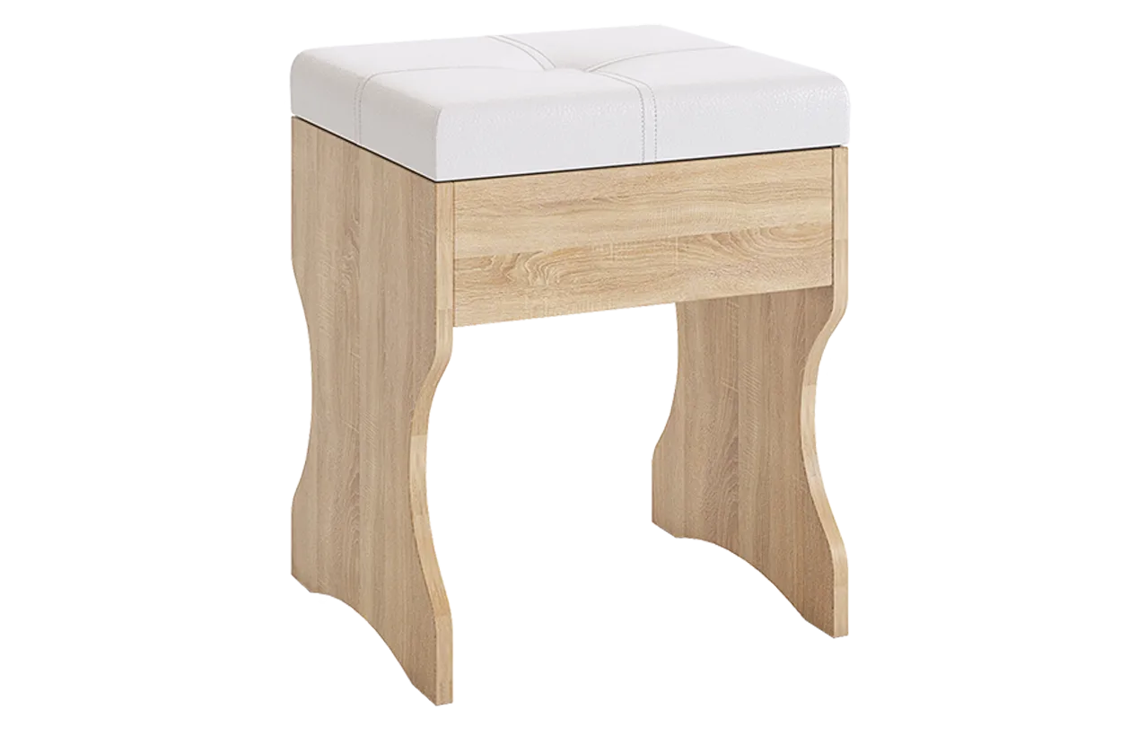 Пуф Виктория-1 дуб сонома в Мегионе - megion.mebel-tymen.ru | фото