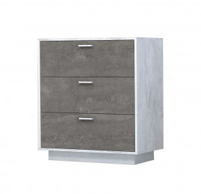 ЭГО К-3 Комод с 3мя ящиками (на цоколе), Диал в Мегионе - megion.mebel-tymen.ru | фото